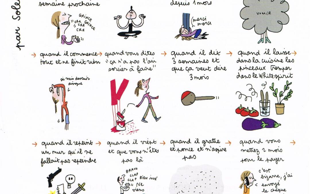 Note d&rsquo;humour  » les travaux » par Soledad