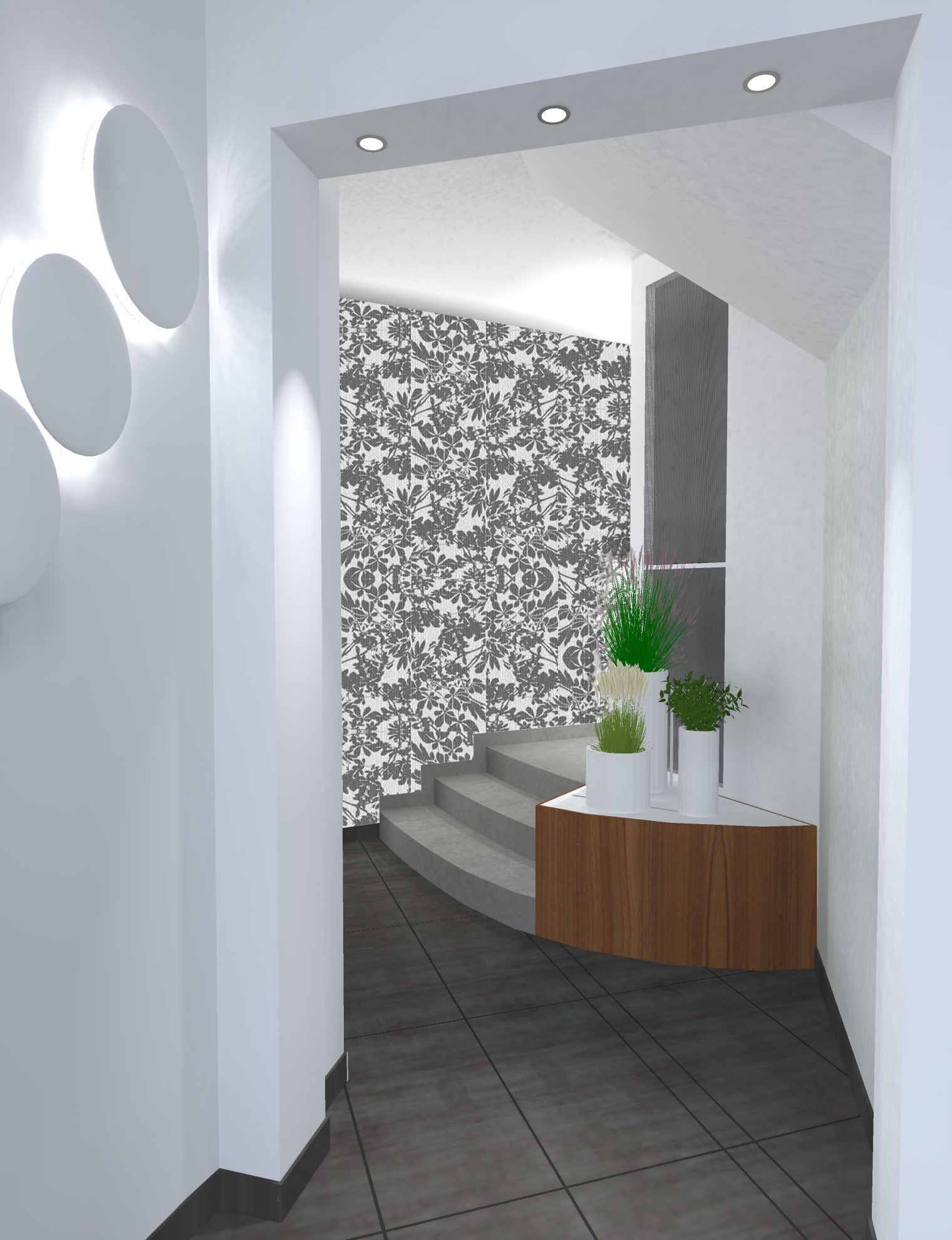 Projet Hall Entrée d'Immeuble • De l'intérieur, Architecte d'intérieur • 44