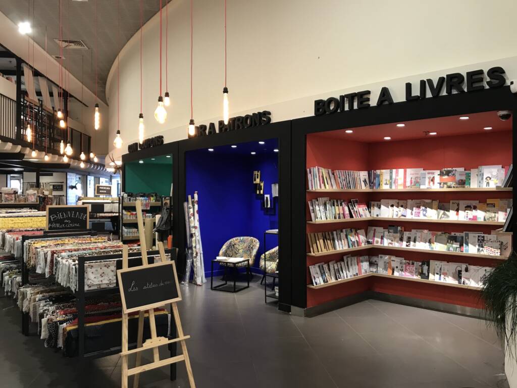 Magasin de tissus à Nantes, par Amélie Beaumont, Architecte d'intérieur à Nantes et Pays de Loire 44